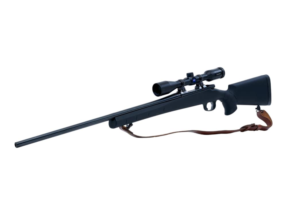 CZ 557 .308 Win 24" Bolt Action Rifle Zeiss Conquest 3-9x Scope Blued-img-1