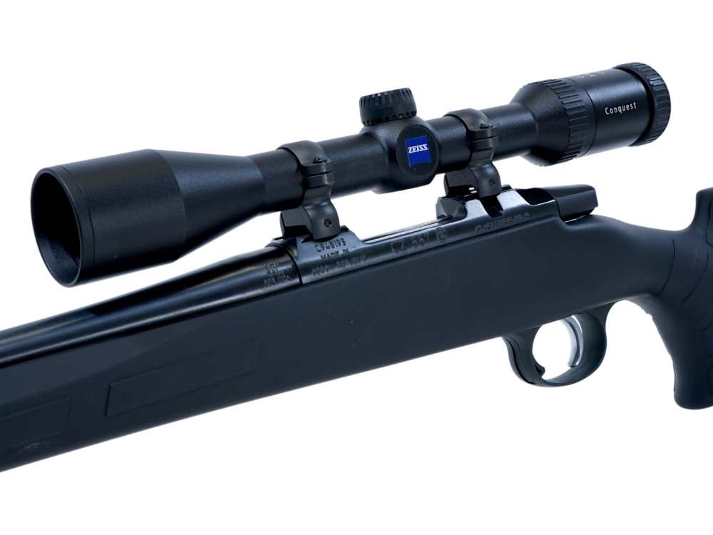 CZ 557 .308 Win 24" Bolt Action Rifle Zeiss Conquest 3-9x Scope Blued-img-4