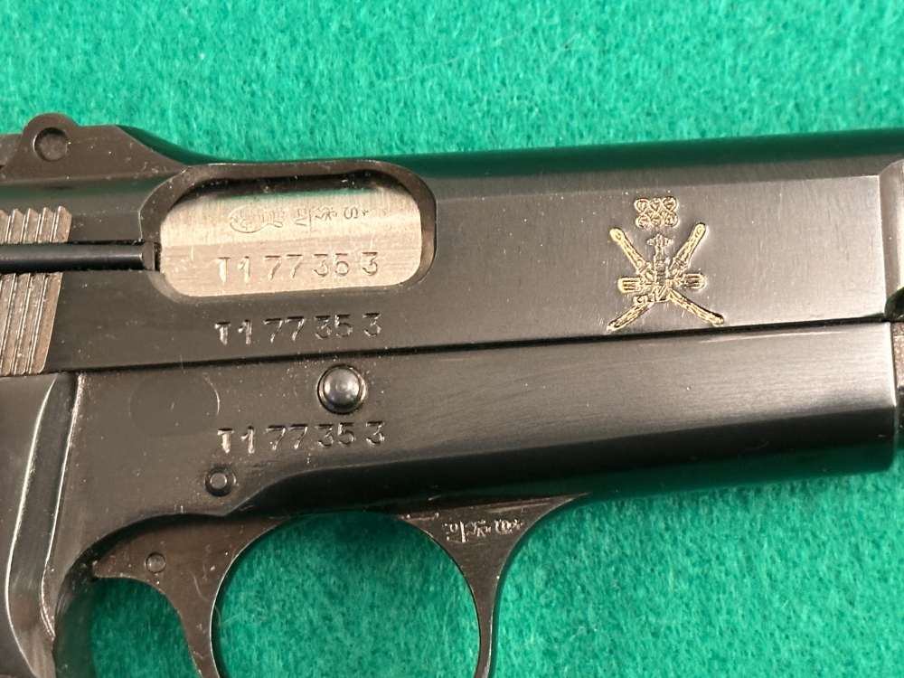 Browning FN High Power Muscat Oman Contract With Holster Stock New!-img-9