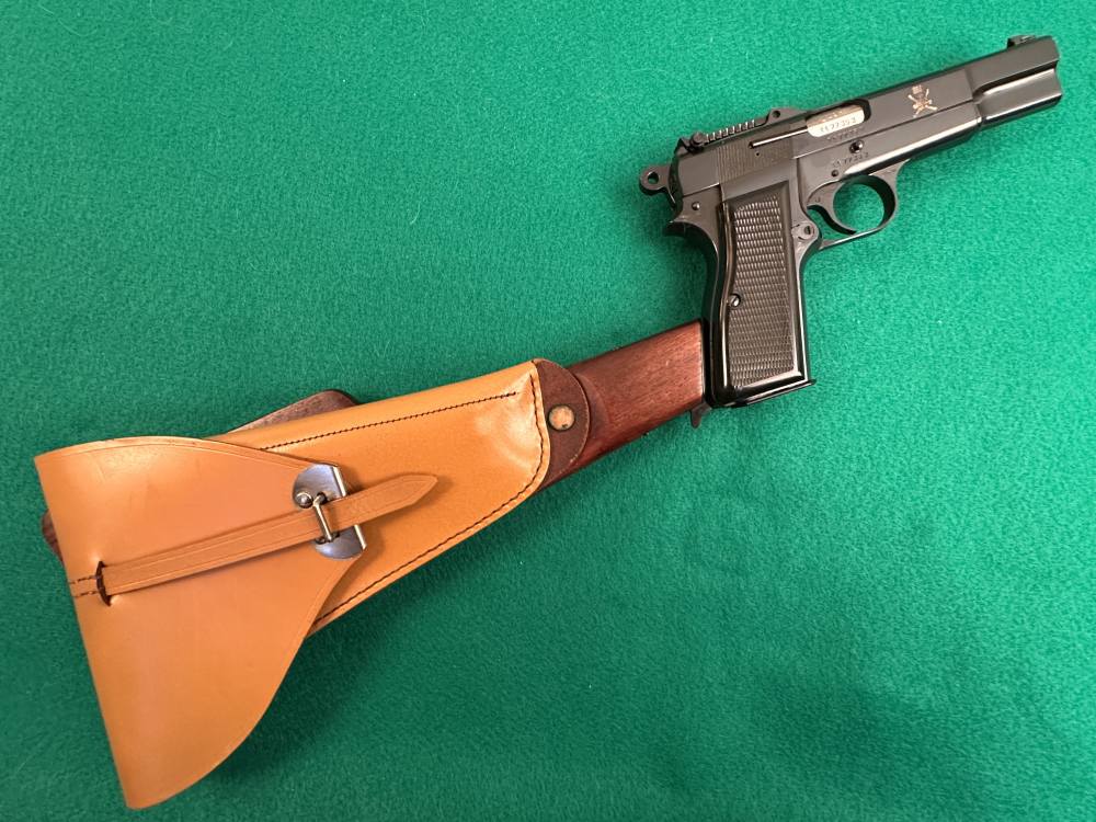Browning FN High Power Muscat Oman Contract With Holster Stock New!-img-0
