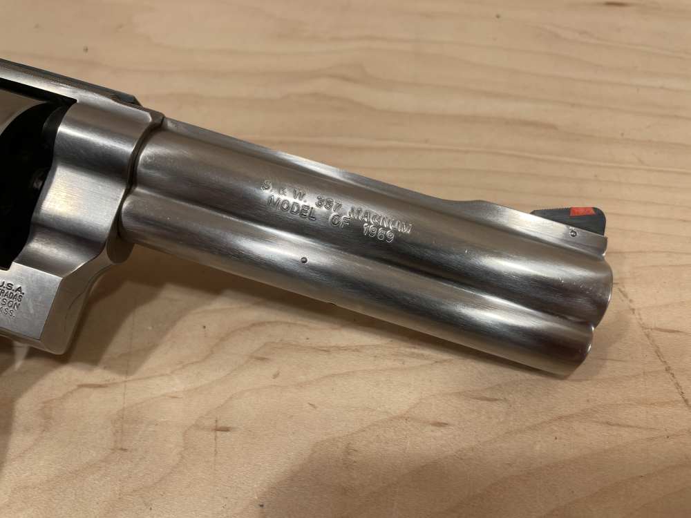 *EXC* SMITH & WESSON 627-0, .357 MAG, 5 1/2” BBL, THREE T’S, MODEL OF 1989-img-11