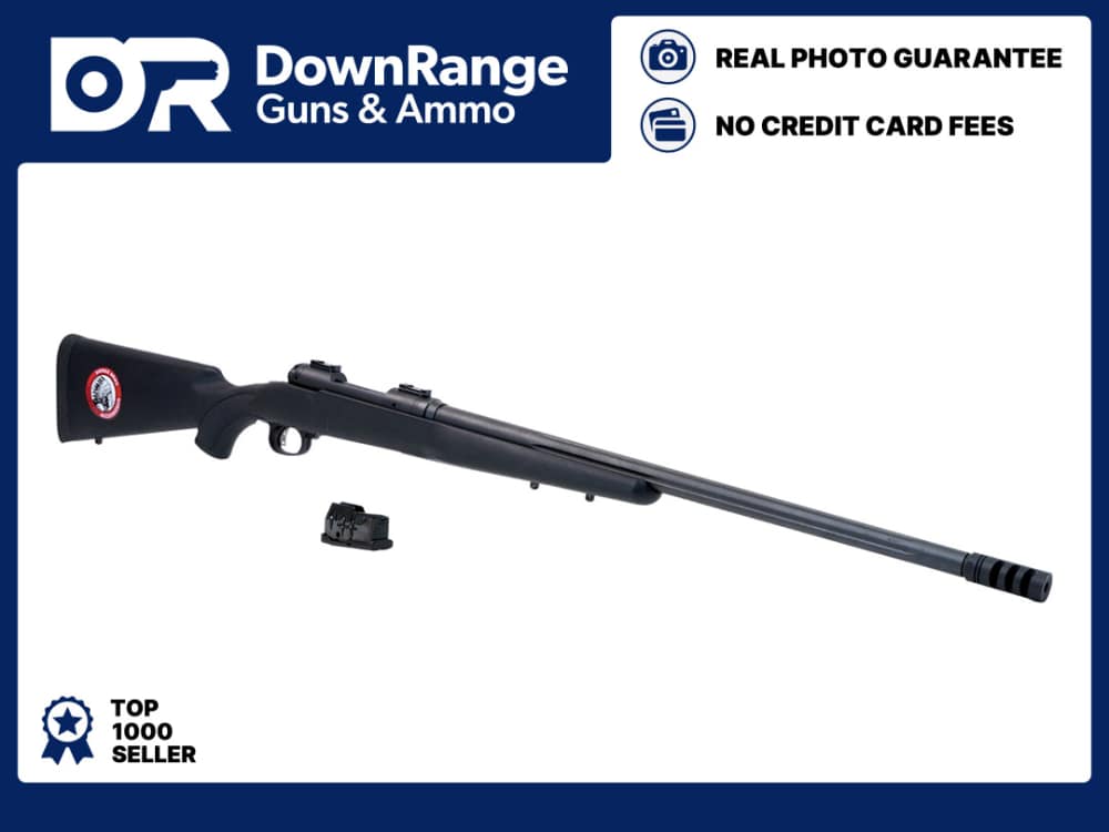 Savage Model 10 LH Left Hand 308 Win 24" Heavy Fluted Barrel Muzzle Brake-img-0