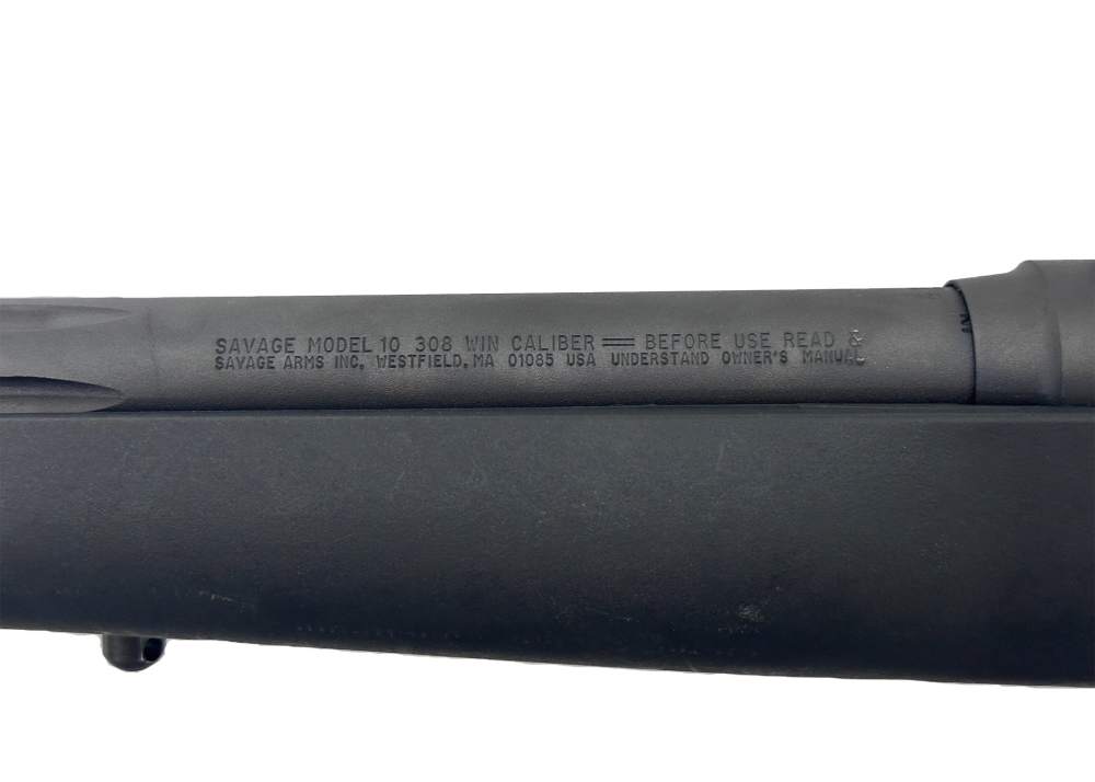 Savage Model 10 LH Left Hand 308 Win 24" Heavy Fluted Barrel Muzzle Brake-img-4