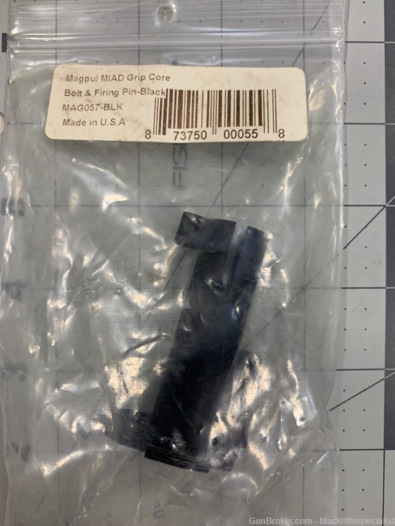 Magpul MIAD Grip Core for AR15 Bolt & Firing Pin MAG057-BLK-img-0