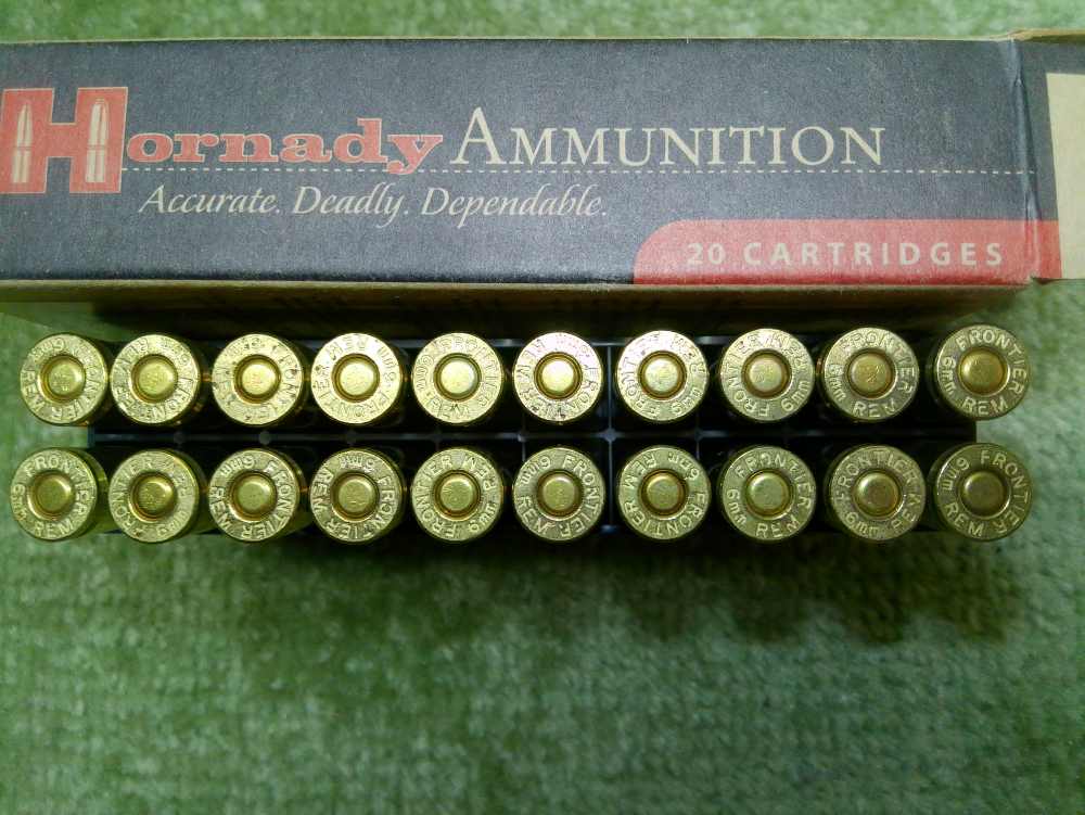 Hornady Custom 6mm Remington 100gr BTSP Interlock 20 Factory Rounds-img-4