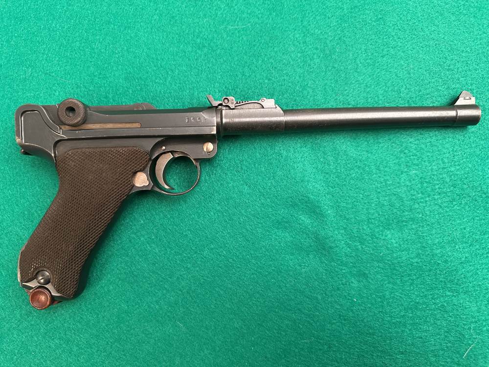 Luger DWM Artillery Model 1918 Dated German WWI Military / Commercial Rare-img-1