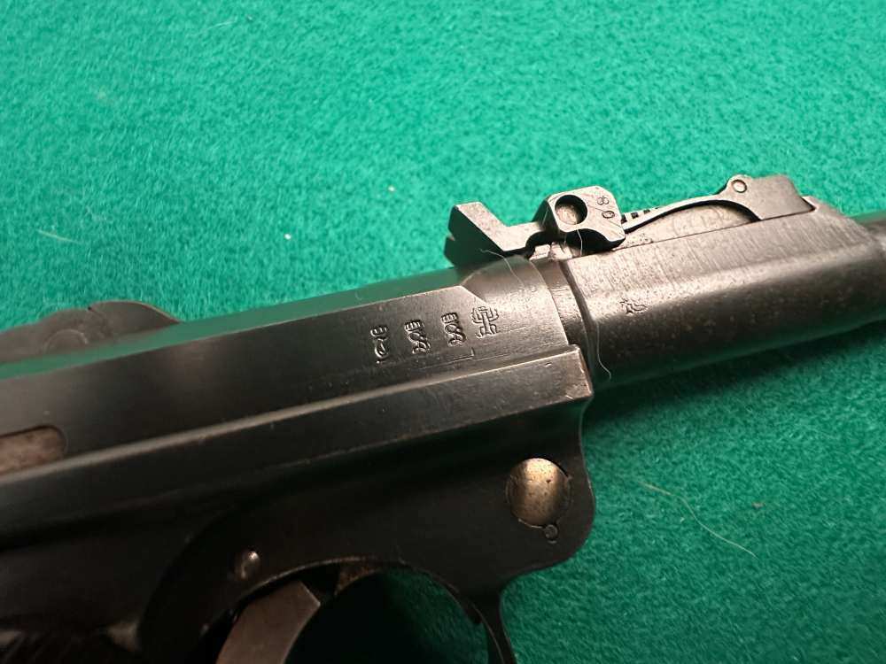 Luger DWM Artillery Model 1918 Dated German WWI Military / Commercial Rare-img-9