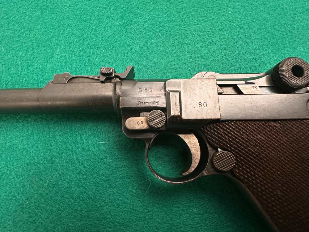 Luger DWM Artillery Model 1918 Dated German WWI Military / Commercial Rare-img-7