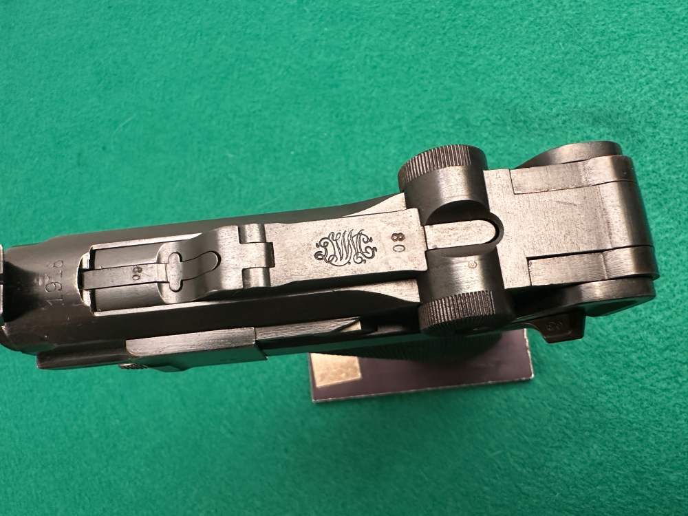 Luger DWM Artillery Model 1918 Dated German WWI Military / Commercial Rare-img-2