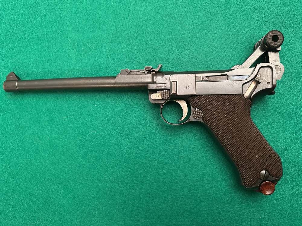 Luger DWM Artillery Model 1918 Dated German WWI Military / Commercial Rare-img-11