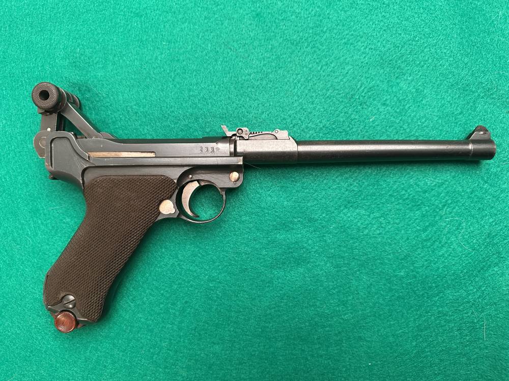 Luger DWM Artillery Model 1918 Dated German WWI Military / Commercial Rare-img-12