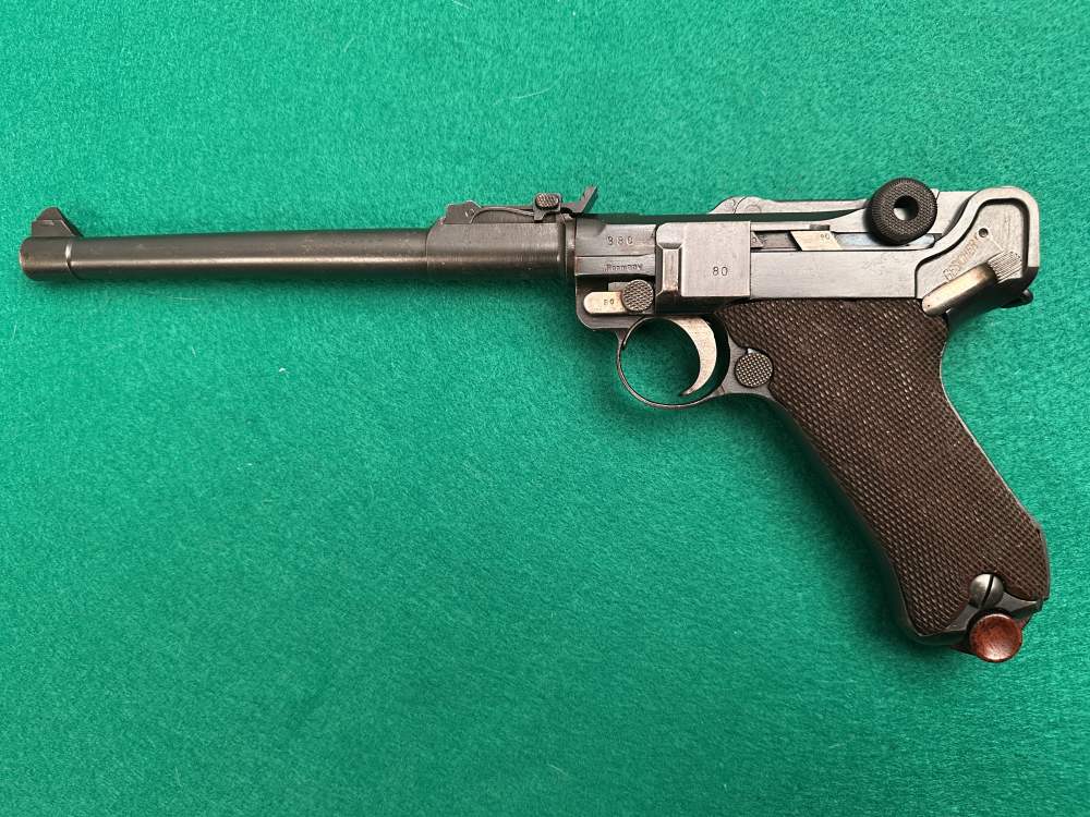 Luger DWM Artillery Model 1918 Dated German WWI Military / Commercial Rare-img-0
