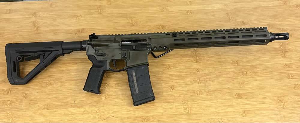 SOLGW M4 L89 5.56 NATO Rifle 14.5" Pinned Barrel - HUX Flash Hider - ODG-img-0