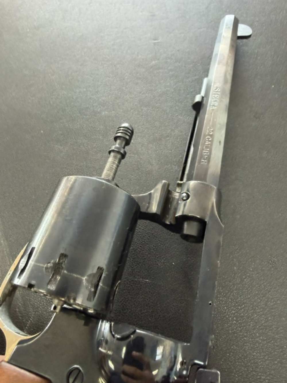 High Standard Model High Sierra .22 WMR 7" 9-Shot SA/DA Revolver, MFD 1982-img-15