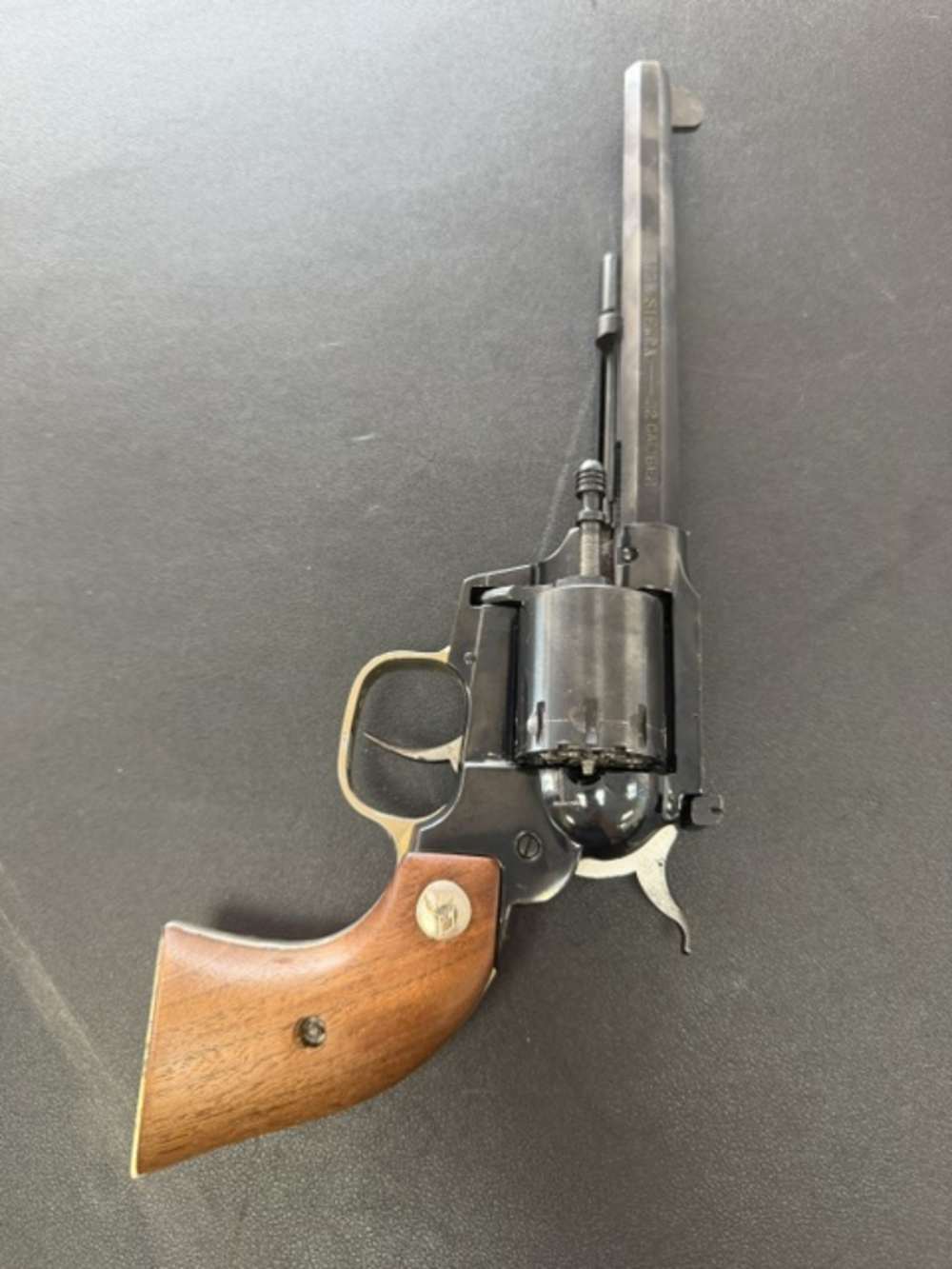 High Standard Model High Sierra .22 WMR 7" 9-Shot SA/DA Revolver, MFD 1982-img-16