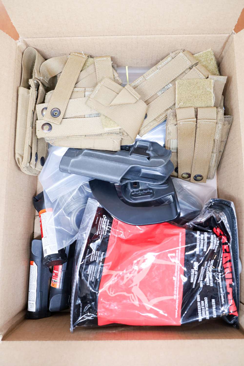 Bulk Law Enforcement Gear Lot - Holsters, Mag Pouches, Pepper Spray-img-9
