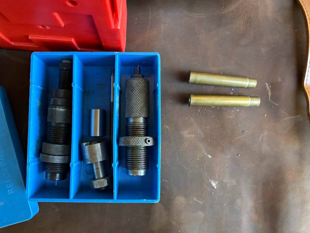 Masquelier Double Rifle - Gunsmith Special - Wildcat 9mm with dies-img-55