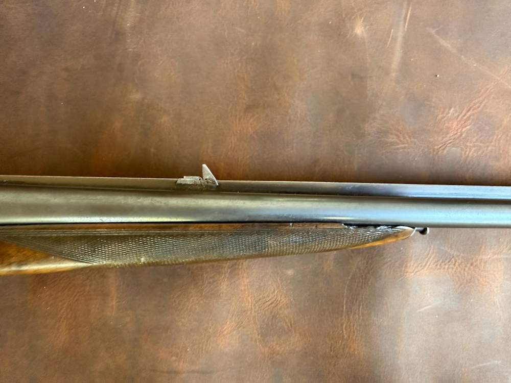 Masquelier Double Rifle - Gunsmith Special - Wildcat 9mm with dies-img-16