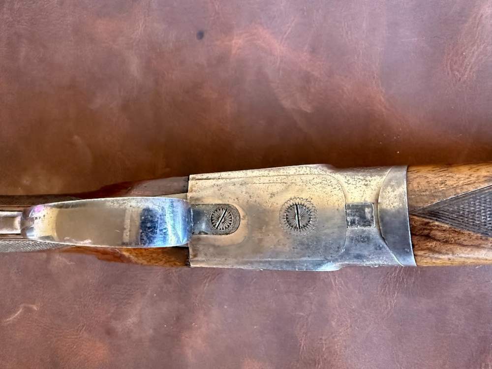Masquelier Double Rifle - Gunsmith Special - Wildcat 9mm with dies-img-25