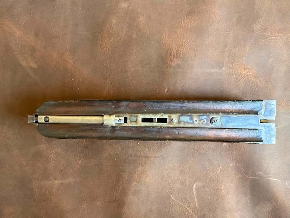 Masquelier Double Rifle - Gunsmith Special - Wildcat 9mm with dies-img-44