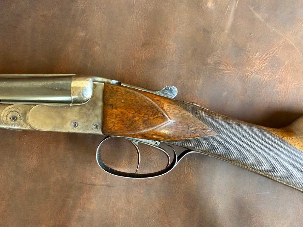 Masquelier Double Rifle - Gunsmith Special - Wildcat 9mm with dies-img-5