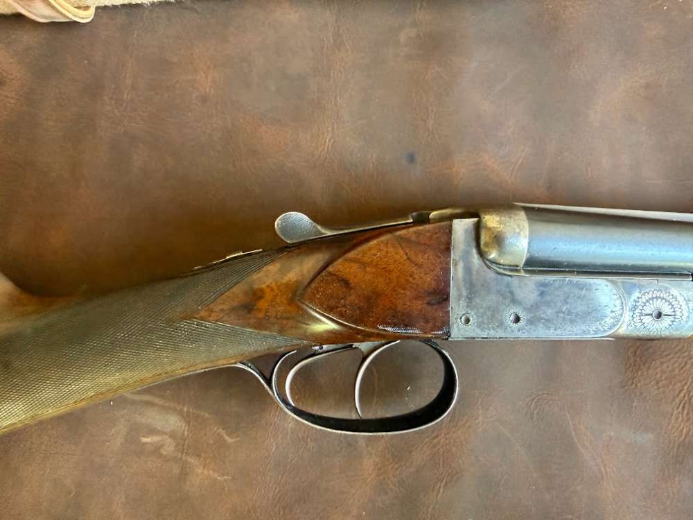 Masquelier Double Rifle - Gunsmith Special - Wildcat 9mm with dies-img-18