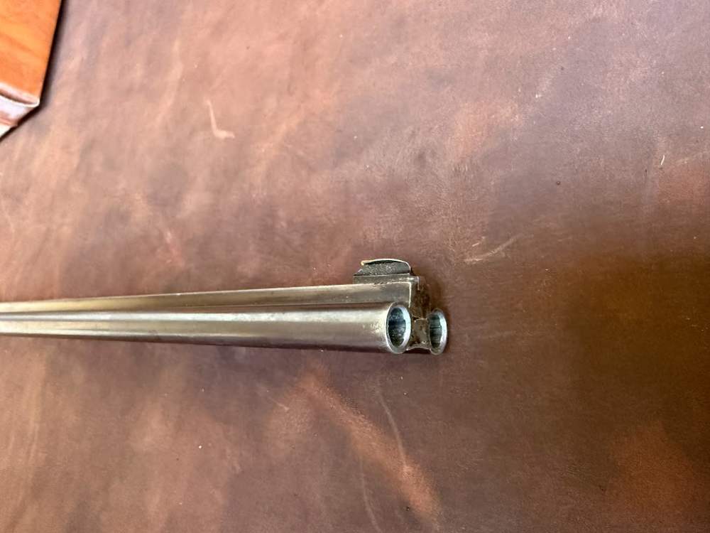 Masquelier Double Rifle - Gunsmith Special - Wildcat 9mm with dies-img-12