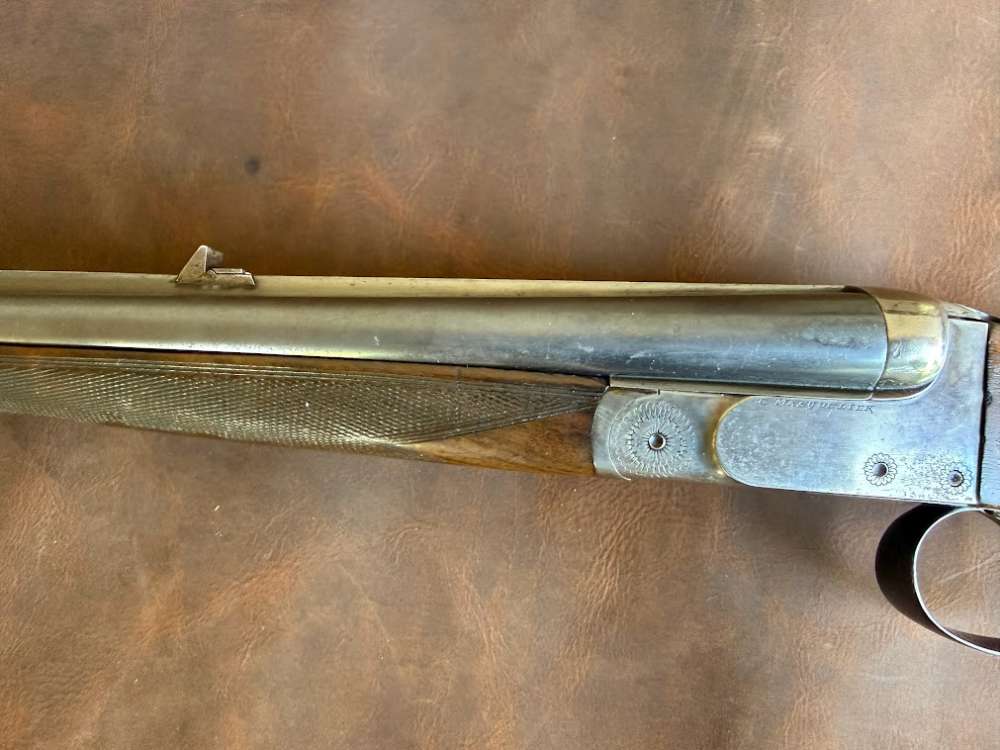 Masquelier Double Rifle - Gunsmith Special - Wildcat 9mm with dies-img-6