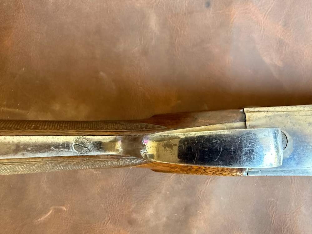 Masquelier Double Rifle - Gunsmith Special - Wildcat 9mm with dies-img-24
