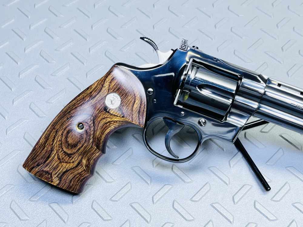 1997 COLT PYTHON ELITE .357 MAGNUM 6" BARREL ROYAL BLUE FINISH, NO CC FEES-img-11