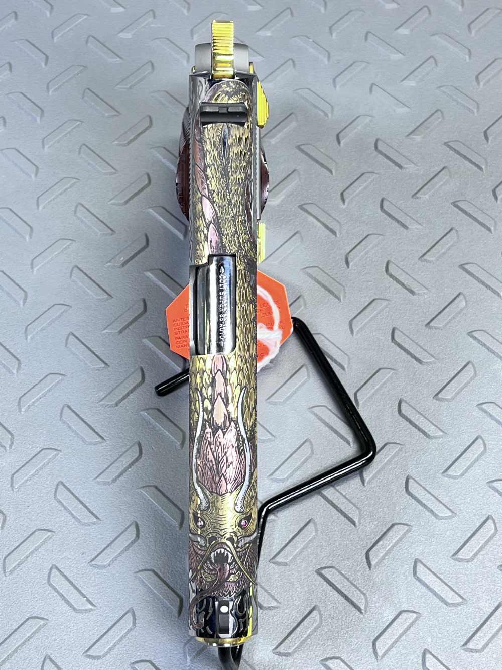 COLT TALO DRAGON RUBY EYES #005 ONE OF 500 .38 SUPER, NO CC FEES -img-22