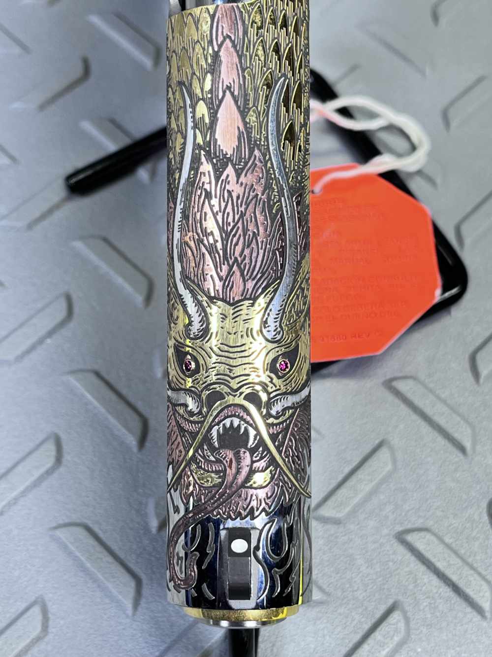 COLT TALO DRAGON RUBY EYES #005 ONE OF 500 .38 SUPER, NO CC FEES -img-20