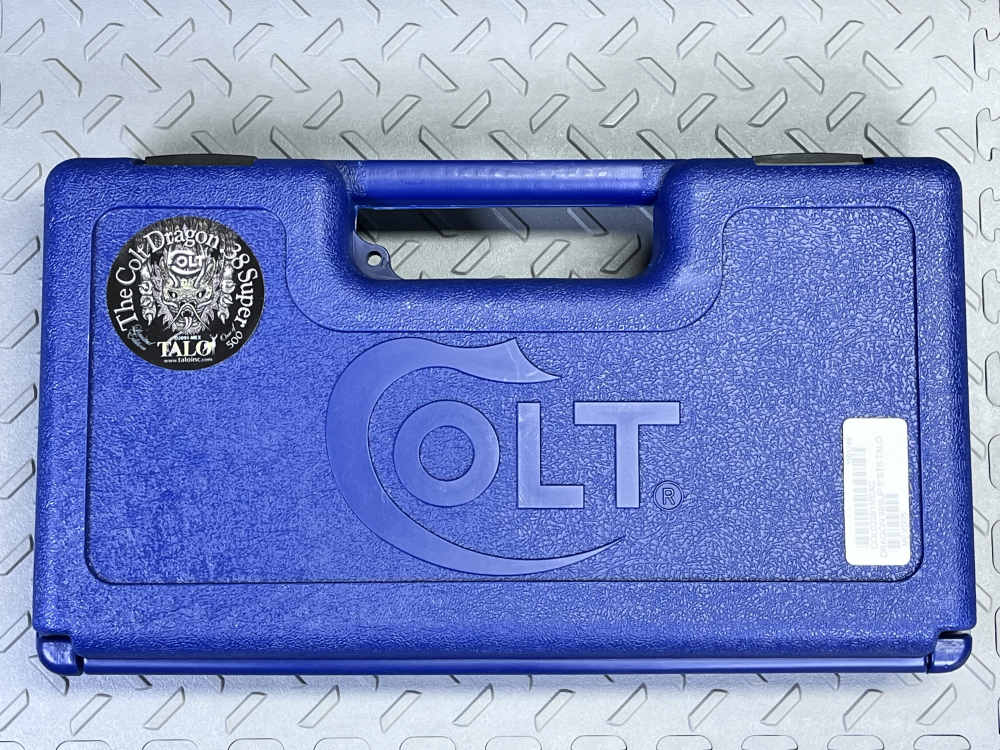 COLT TALO DRAGON RUBY EYES #005 ONE OF 500 .38 SUPER, NO CC FEES -img-36