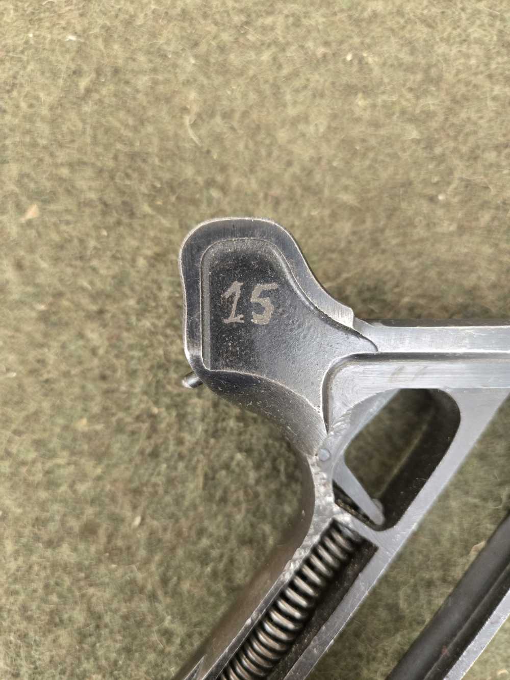 German P. 08 Luger Frame WWII Non Import 9mm Project Mauser DWM-img-5