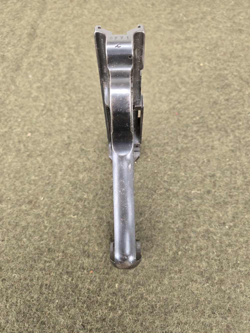 German P. 08 Luger Frame WWII Non Import 9mm Project Mauser DWM-img-2