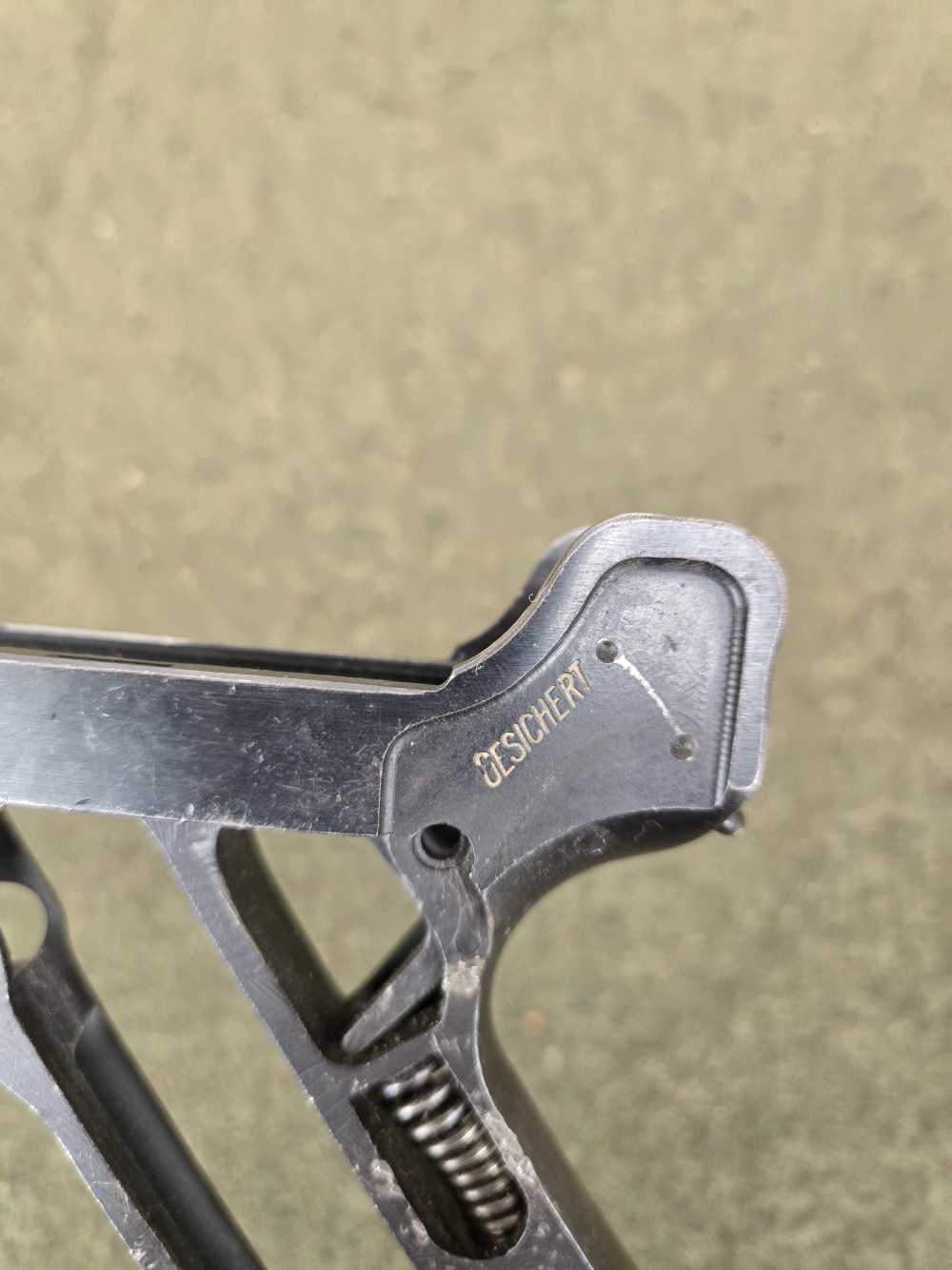 German P. 08 Luger Frame WWII Non Import 9mm Project Mauser DWM-img-8