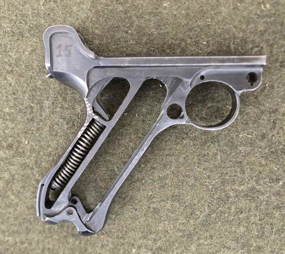 German P. 08 Luger Frame WWII Non Import 9mm Project Mauser DWM-img-0