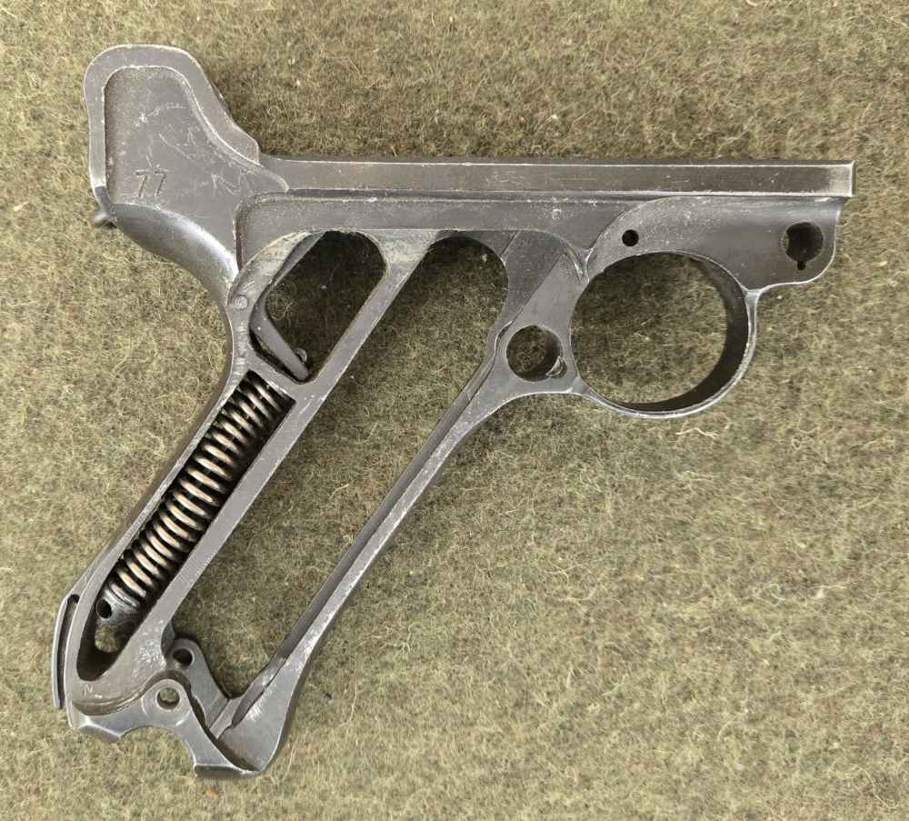 German P. 08 Luger Frame WWII Non Import 9mm-img-0