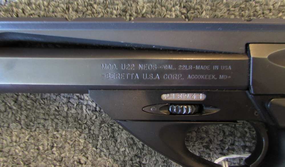 Beretta U22 NEOS semi auto 22 pistol-img-2