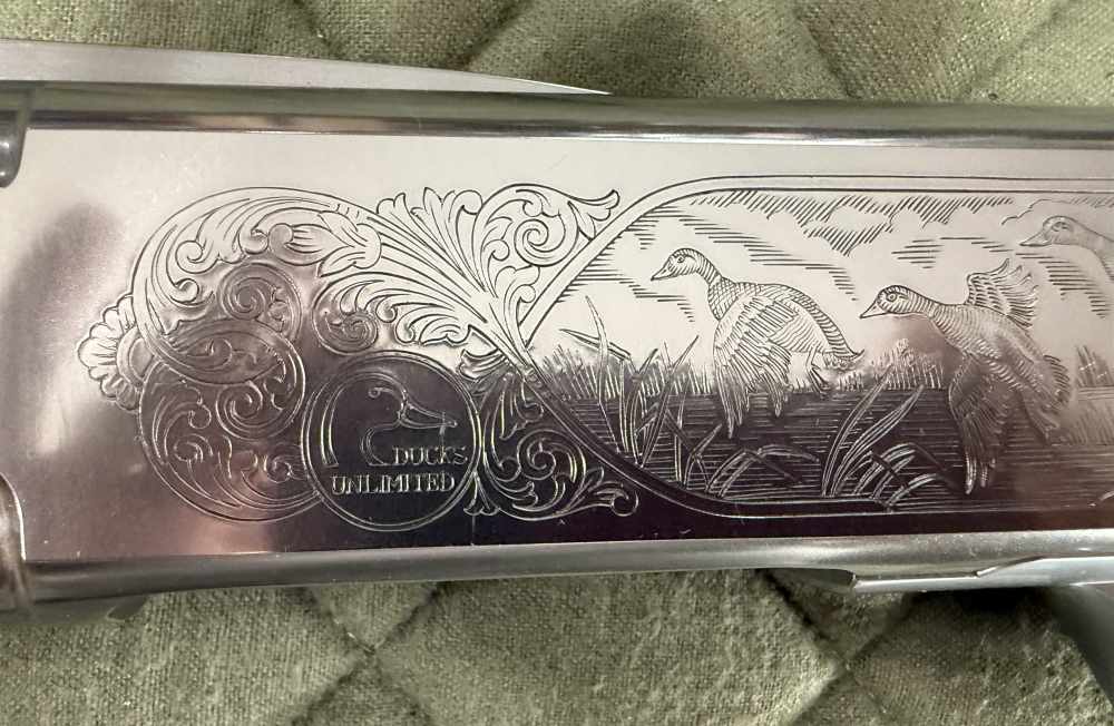 Browning BPS Ducks Unlimited 28 gauge shotgun-img-14