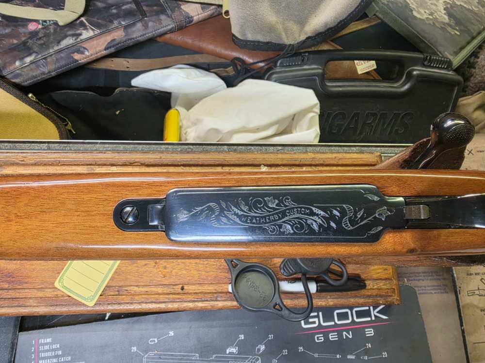 Weatherby Mark V Deluxe Left Hand 300 Wby Mag Ported High Gloss-img-21