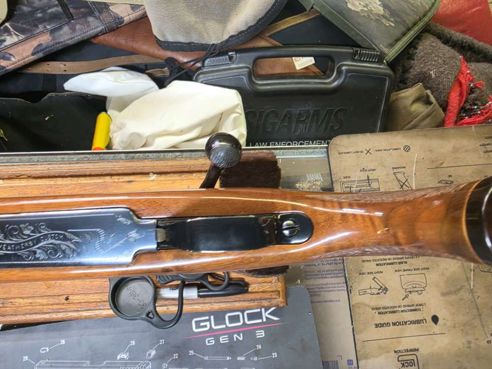 Weatherby Mark V Deluxe Left Hand 300 Wby Mag Ported High Gloss-img-20