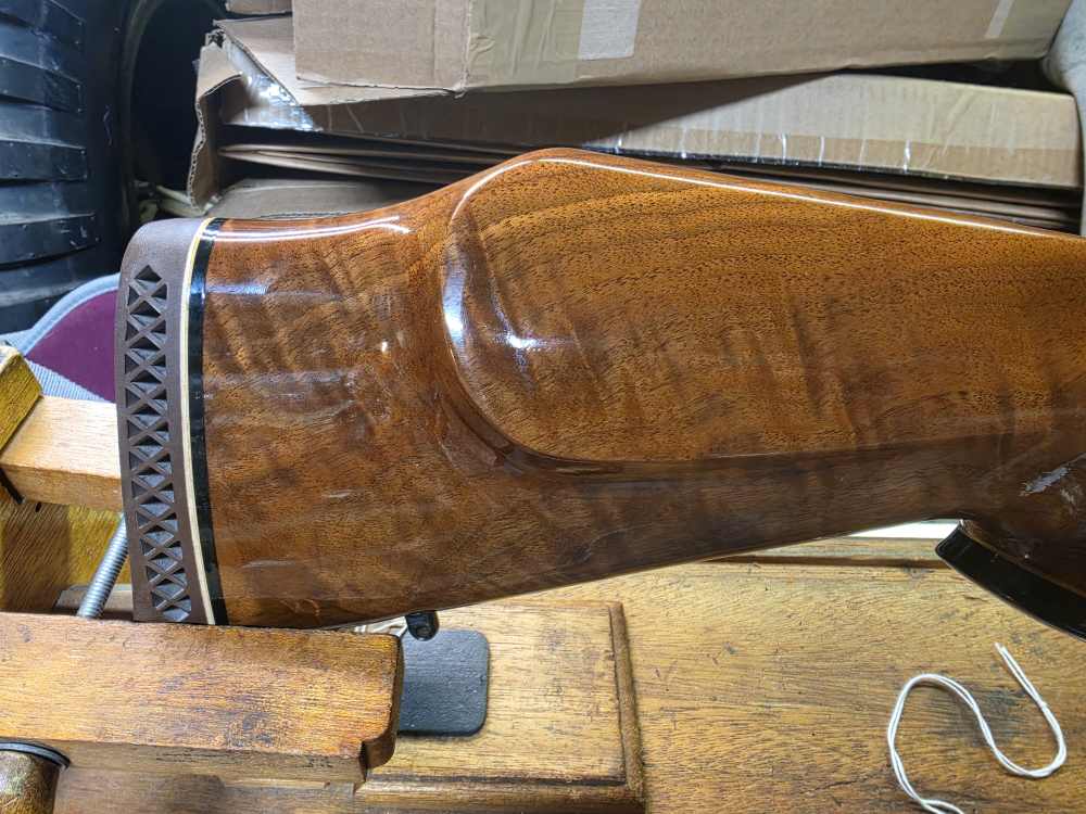 Weatherby Mark V Deluxe Left Hand 300 Wby Mag Ported High Gloss-img-1