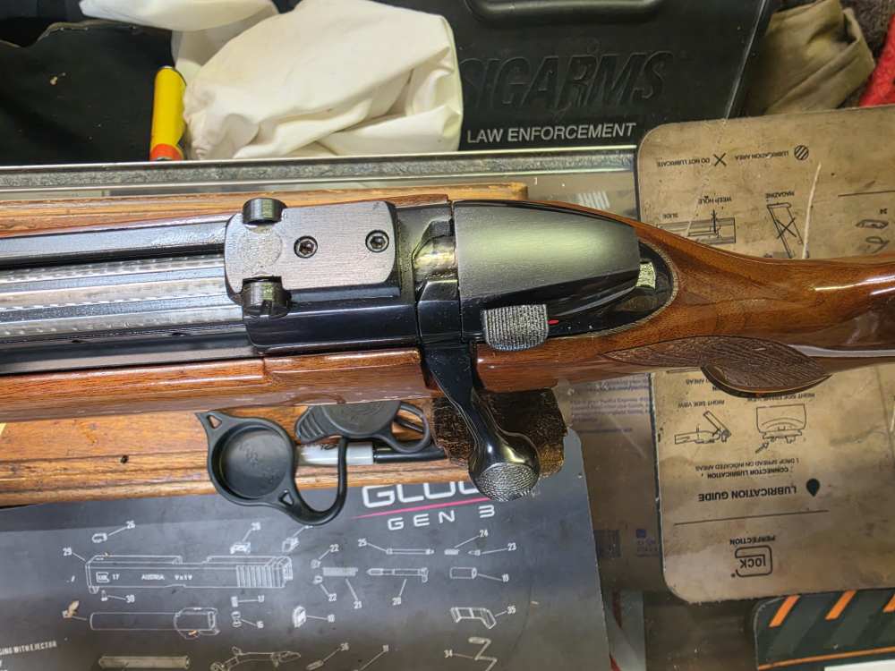 Weatherby Mark V Deluxe Left Hand 300 Wby Mag Ported High Gloss-img-15