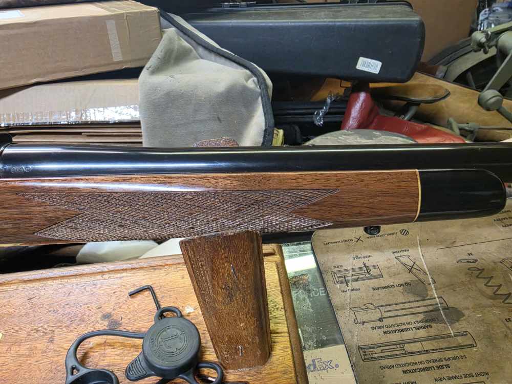 Remington 700 BDL Varmint 22-250 High Gloss Wood Heavy Barrel Rifle-img-4