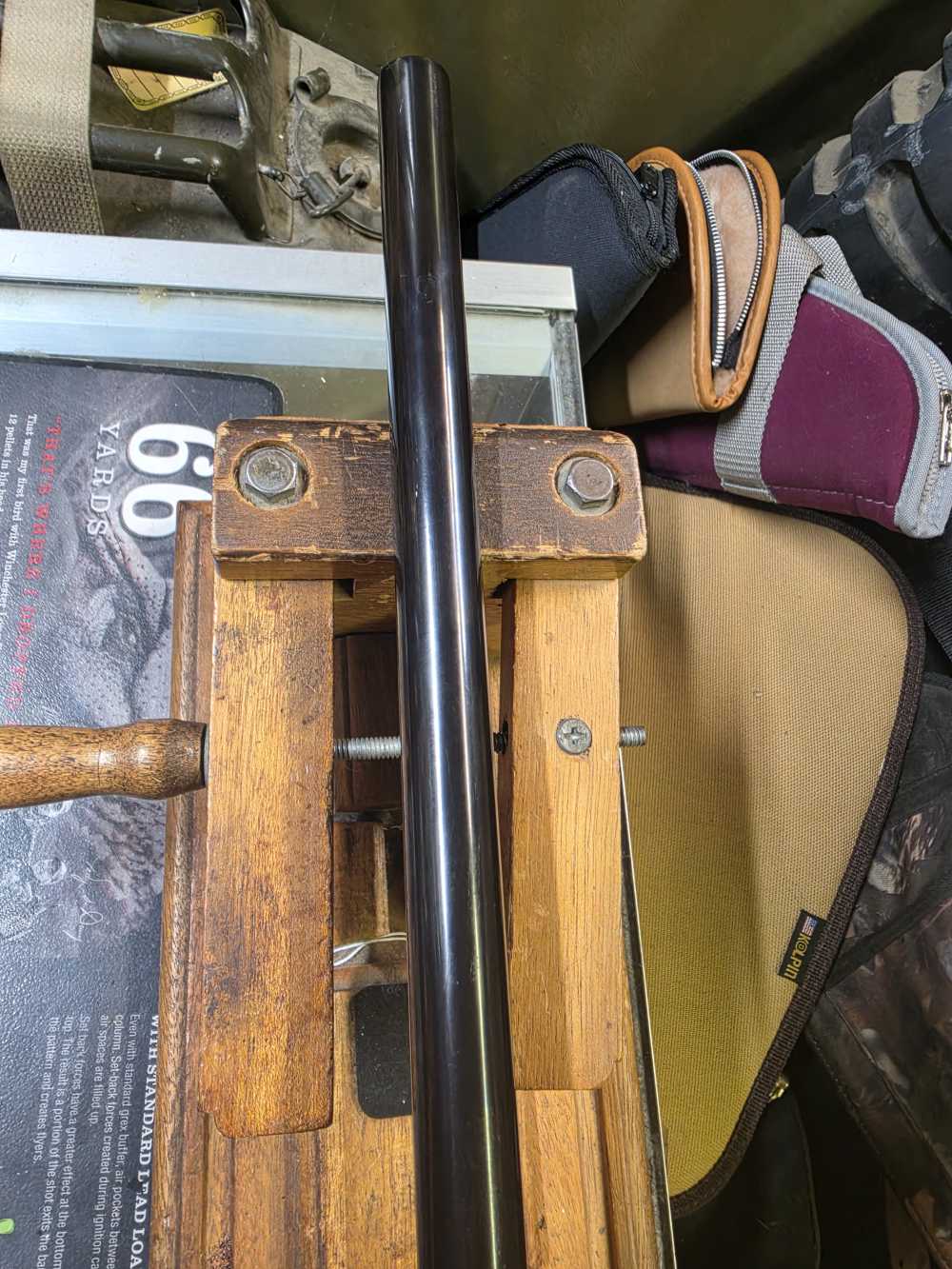 Remington 700 BDL Varmint 22-250 High Gloss Wood Heavy Barrel Rifle-img-23