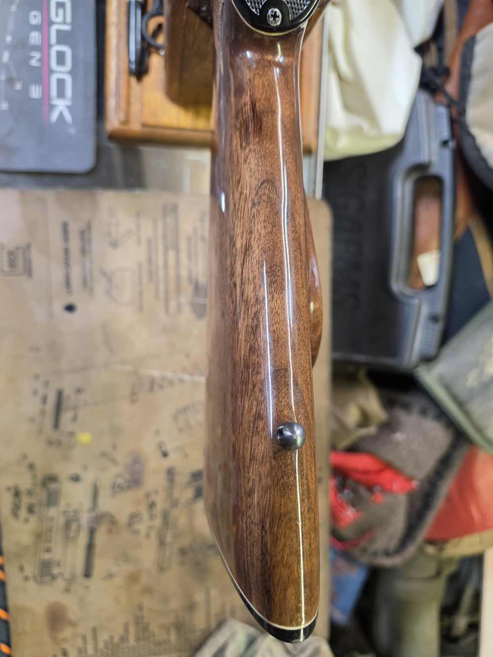 Remington 700 BDL Varmint 22-250 High Gloss Wood Heavy Barrel Rifle-img-19