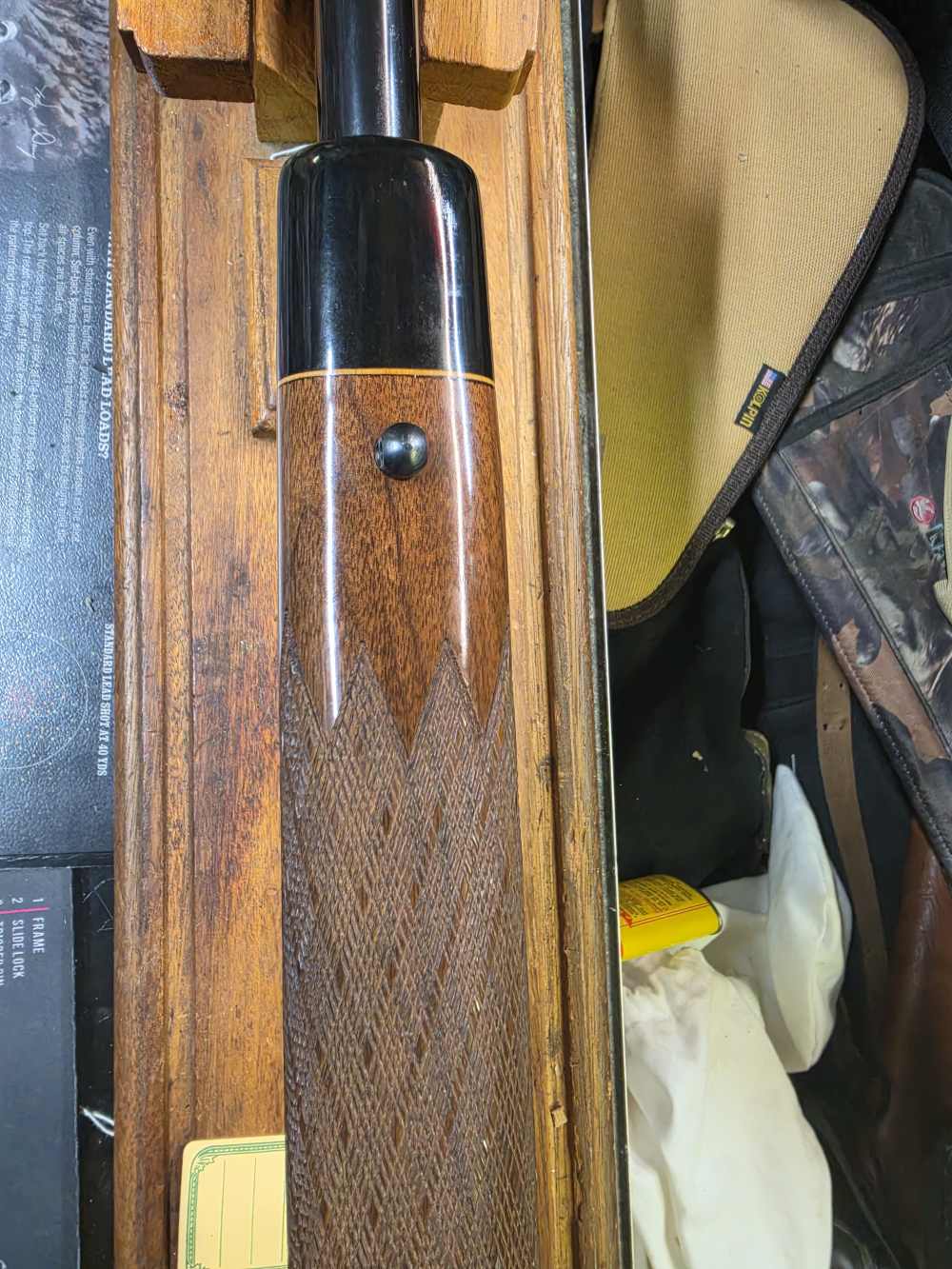 Remington 700 BDL Varmint 22-250 High Gloss Wood Heavy Barrel Rifle-img-22