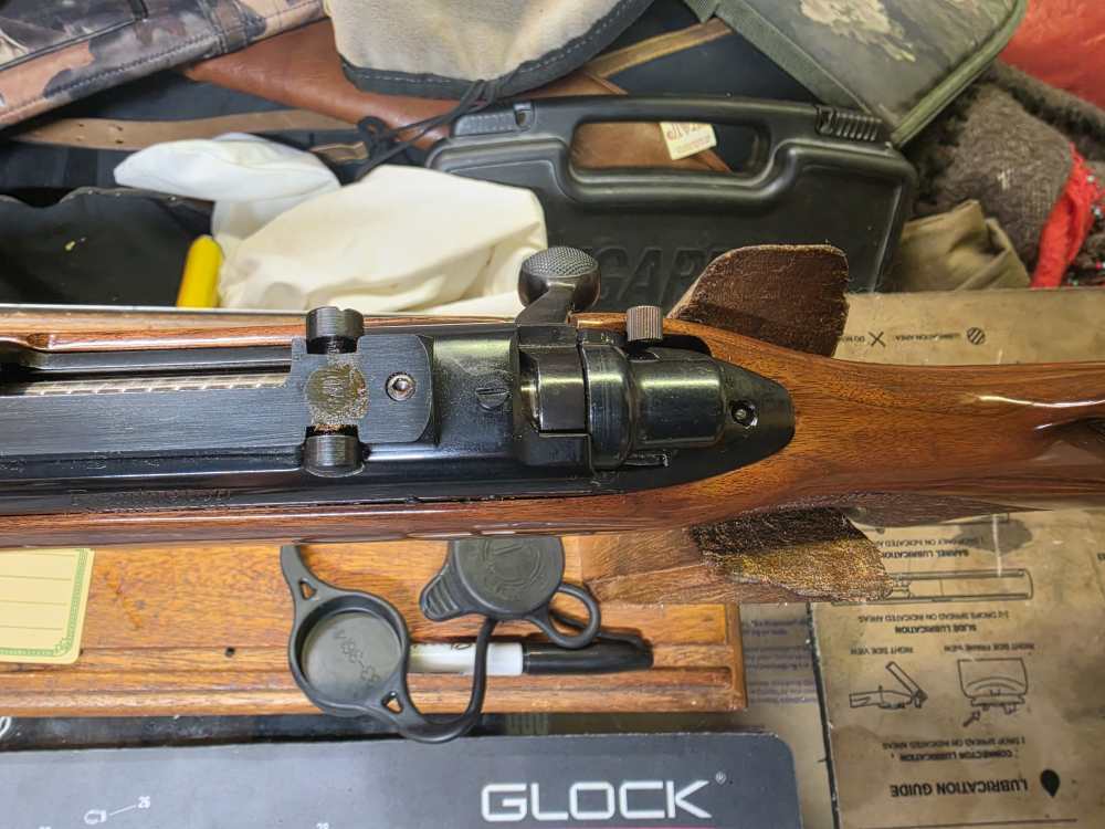Remington 700 BDL Varmint 22-250 High Gloss Wood Heavy Barrel Rifle-img-15