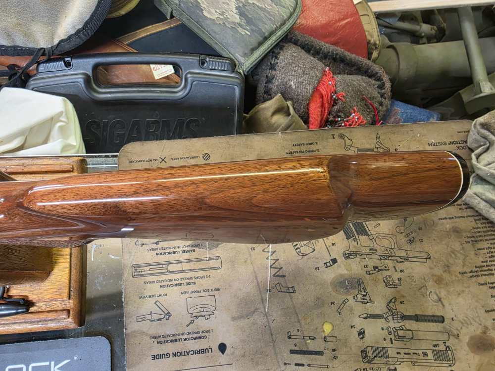 Remington 700 BDL Varmint 22-250 High Gloss Wood Heavy Barrel Rifle-img-14